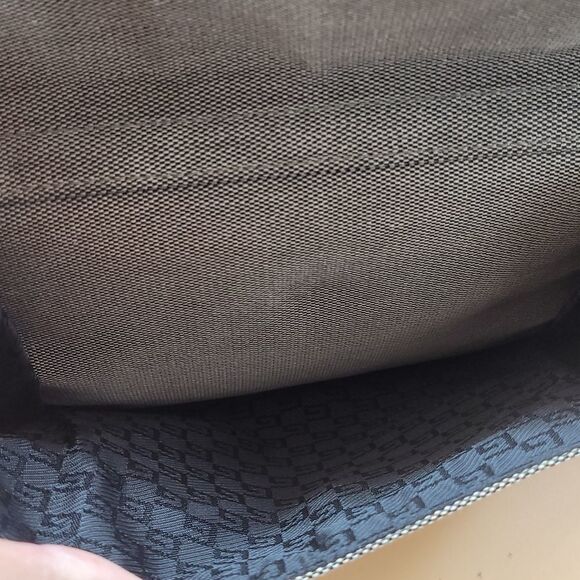 Authentic Gucci Canvas Satchel Bag - Picture 11 of 12